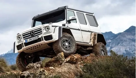 Mercedes G 500 4x4² - идеальный внедорожник для украинских дорог