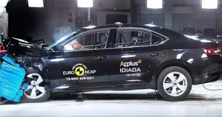 New Skoda Superb passed crash test with flying colors