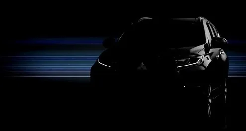 Mitsubishi has published a teaser photo of the new Pajero Sport