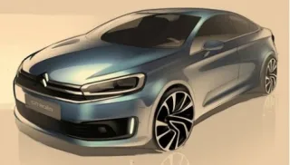Citroen продемонстрировала дизайн нового седана