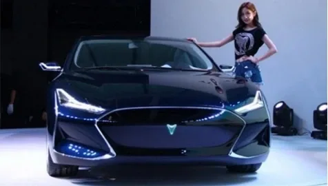 Китайцы сделали копию Tesla Model S