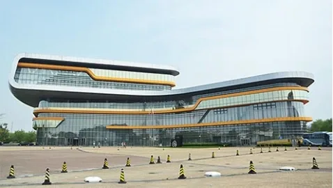 Shanghai Auto Museum. The Chinese answer to BMW Welt and the Porsche Museum