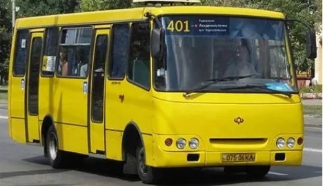Kyiv minibuses received new license plates