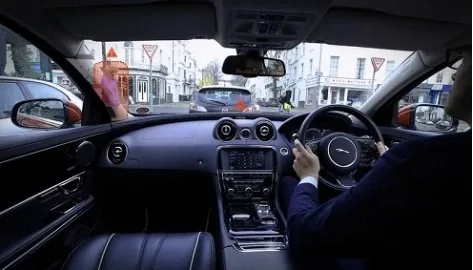 Jaguar and Land Rover made "transparent" body pillars