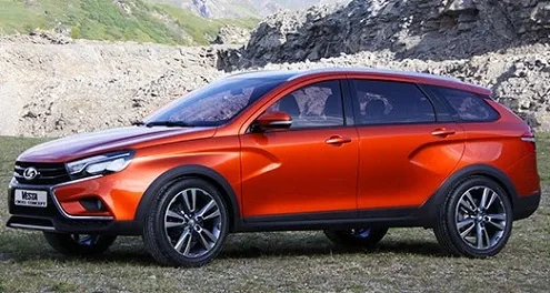 AvtoVAZ declassified the crossover Lada Vesta