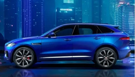 New Jaguar F-Pace crossover. First photos