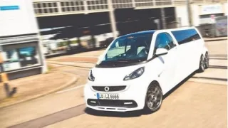 Germans made a limousine out of a Smart