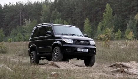 In Ukraine, they started selling the new UAZ Patriot