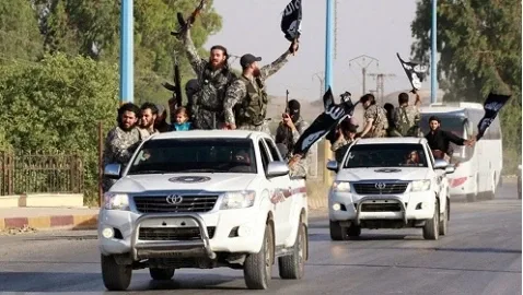 Toyota accused of sponsoring militants