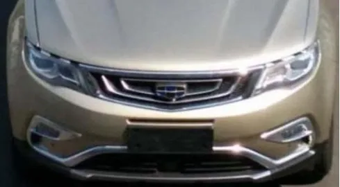 Первые живые фото нового кроссовера Geely NL-3 SUV