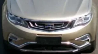 Перші живі фото нового кросовера Geely NL-3 SUV