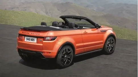 Британцы представили кроссовер-кабриолет Range Rover Evoque