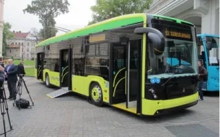 В Україні представили електричний автобус