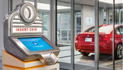 Появился первый в мире автомат для покупки машины