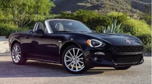The new Fiat 124 Spider sports car has debuted