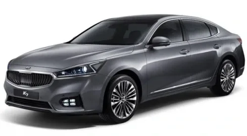 Kia has shown the first photos of the new Cadenza sedan