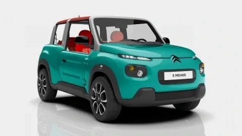 Citroen E-Mehari: кроссовер-кабриолет в стиле С4 Cactus