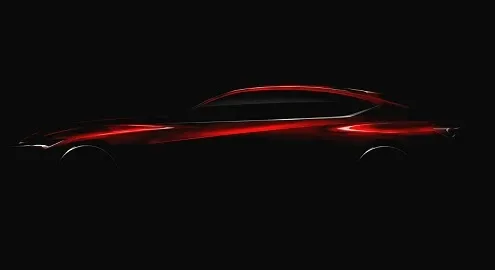 Acura will present a harbinger of luxury sedans in January