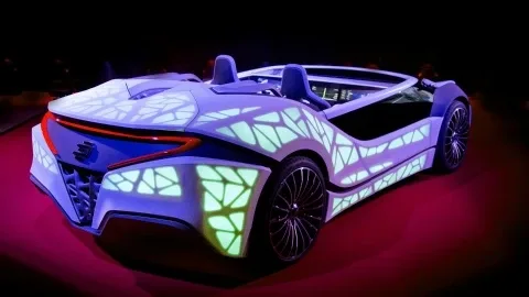 Bosch showed the dashboard of a "smart car"