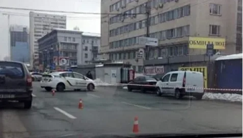 In Kyiv, Victory Avenue was partially blocked due to a bomb threat