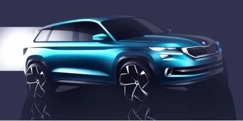 Каким будет большой кроссовер Skoda. Первые изображения