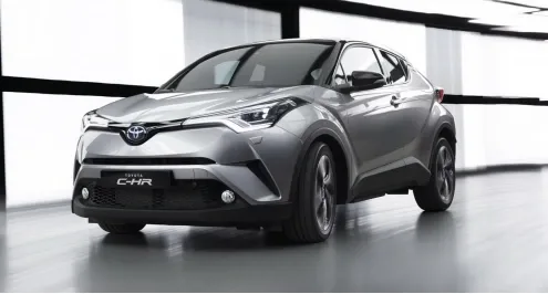 Toyota C-HR compact crossover presented in Geneva