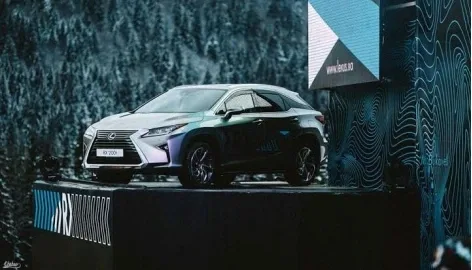 In Bukovel, the LEXUS HIGH DRIVE took place in honor of the release of the new Lexus RX
