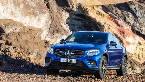 Mercedes GLC Coupe: официальные фото конкурента BMW X4