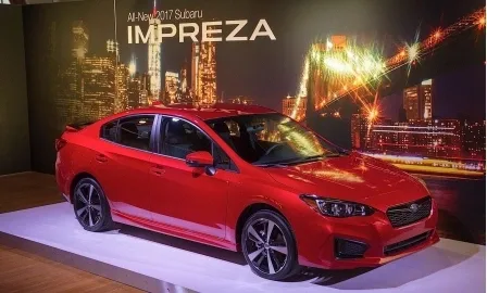 Subaru Impreza 2017 дебютировала в Нью-Йорке