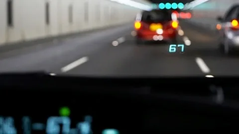 Toyota has developed an adaptive head-up display