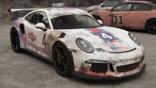 Для гурмана: новий Porsche 911 у плівці під іржу