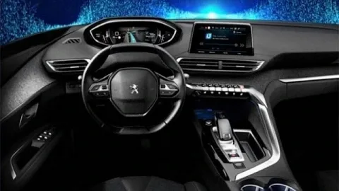 Interior of the new Peugeot 3008. First image