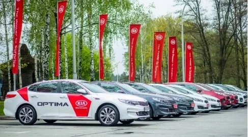 Ukrainian journalists tested the new generation Kia Optima for the first time