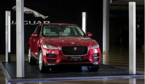 Presentation and start of sales of the Jaguar F-Pace crossover in Ukraine