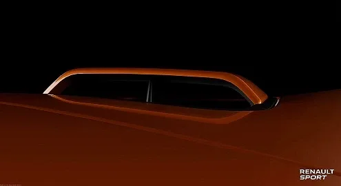 Renault showed a fragment of an "unknown model"