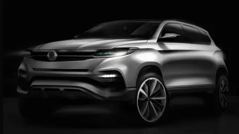 SsangYong Rexton нового поколения. Первые изображения