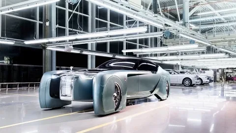Rolls-Royce announced an autonomous electric car of the future