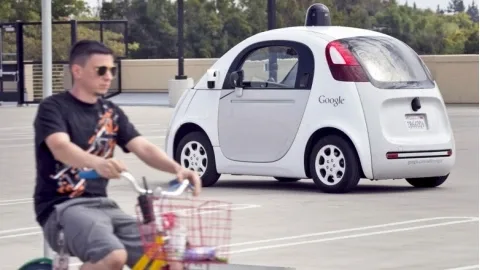 Google Car was taught to understand motorcyclists and cyclists
