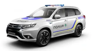 Нацполіція отримає 650 гібридних Mitsubishi Outlander