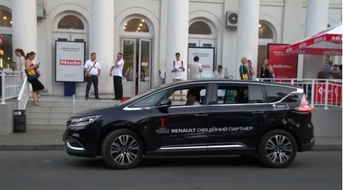 Renault novelties - cars for VIP guests of the Odessa Film Festival