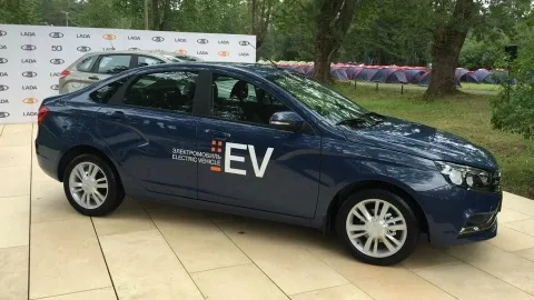 AvtoVAZ made an electric car based on the Lada Vesta
