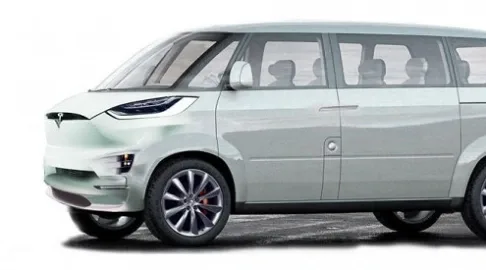 The first electric minibus from Tesla will be built on the basis of the Model X