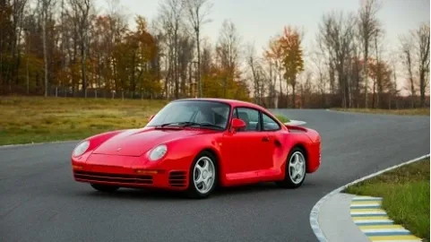 Auction house valued Porsche 959 at 1.3 million dollars