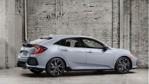 Honda has unveiled the design of the Civic hatchback