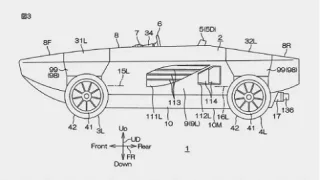 Yamaha запатентувала машину-амфібію