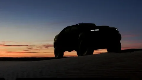 Chevrolet показала тизер водородного пикапа для армии США
