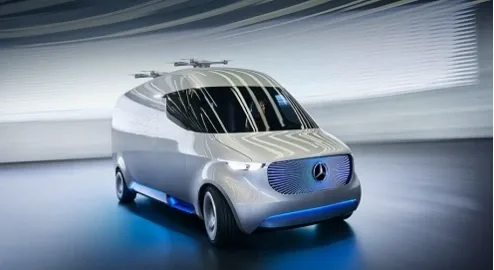 Mercedes показал концепт развозного фургона