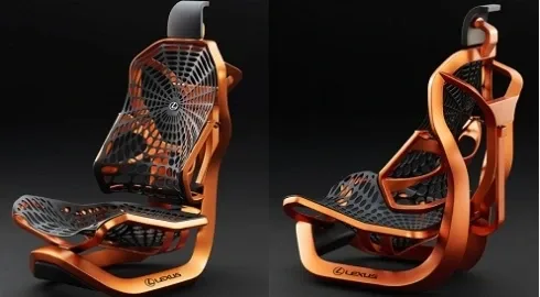 Lexus показал сиденье из паутины