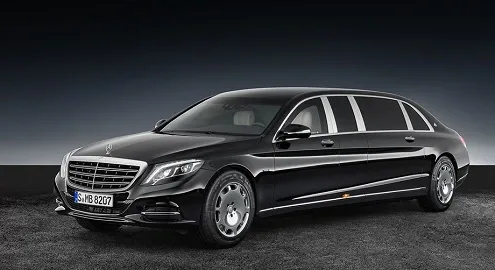 Mercedes представил бронированный лимузин
