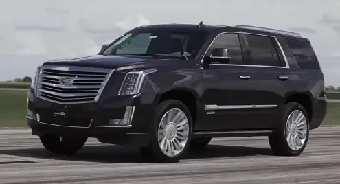 Ателье Hennessey улучшило динамику Cadillac Escalade
